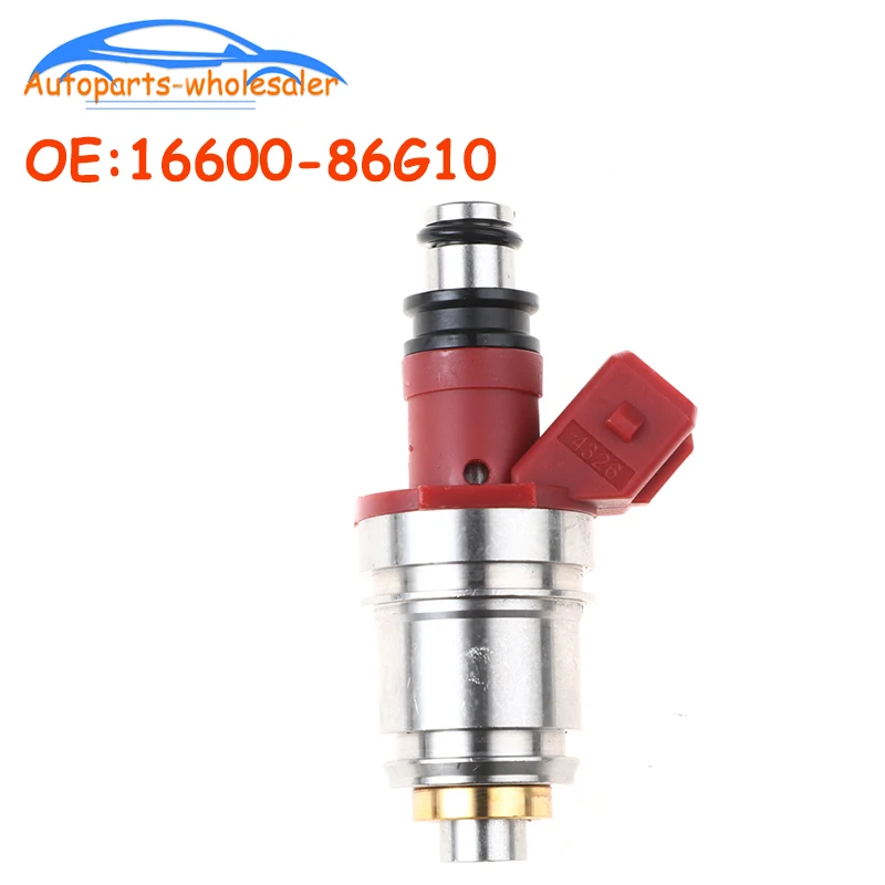 New 16600-86G10 1660086G10 16600-86G00 JS21-1 For Nissan Pickup D21 2.4L I4 1990-1995 Fuel Injector Car accessories