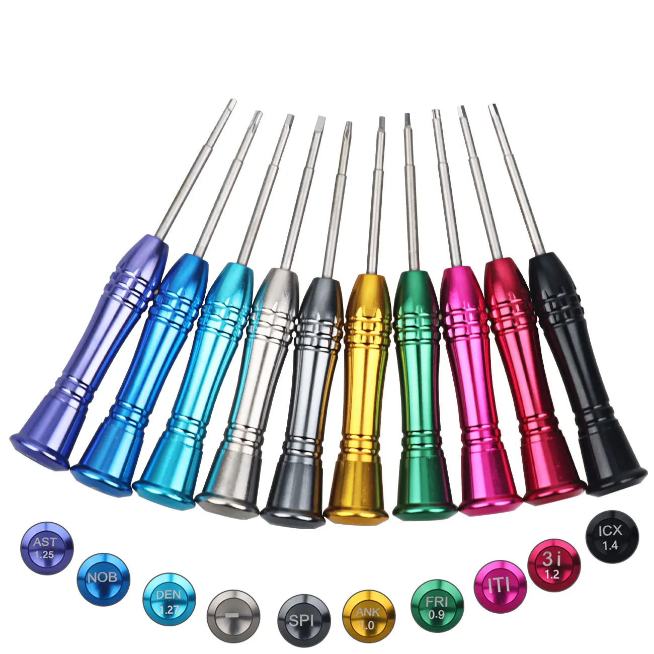9pcs/10pcs a Set Dental Implant Screw Driver Stainless Steel Implant Micro Dentist Instrument Dentistry Tool Kit