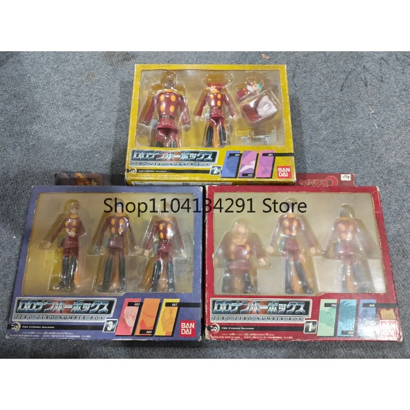 Официальная фигурка Bandai в масштабе 1/12: Шотаро Исиномори в образе «009» из «Киборг 009» — подарок на день рождения, игрушка