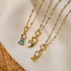 Minimalist Design Little Girl-Shaped Pendant Necklaces For Women Girls,Delicate Princess Accessories,Party Dating Jewelry