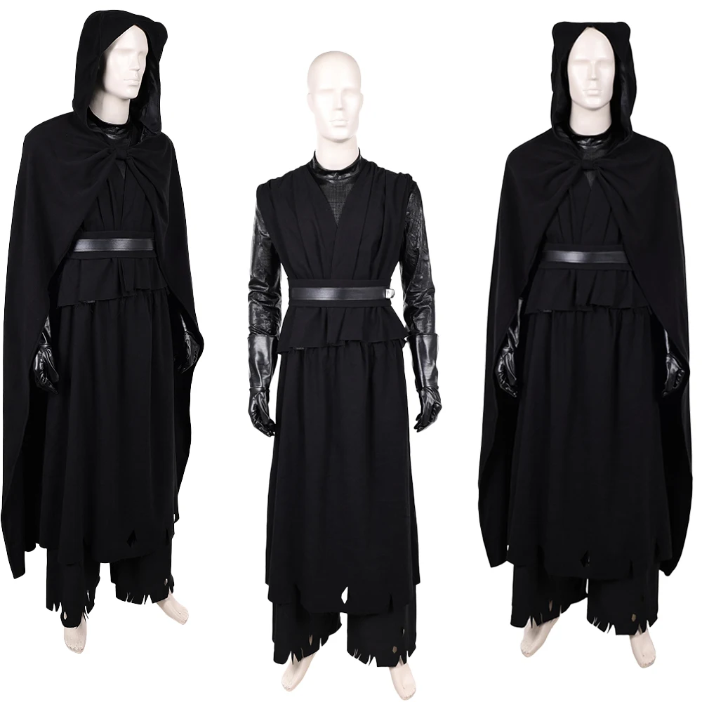 Fancy Dress Knight Darth of Nihilus Cosplay For Men Suits Movie Space Battle Man Costume Halloween Adult Male Fantasia Outfits - view 2
