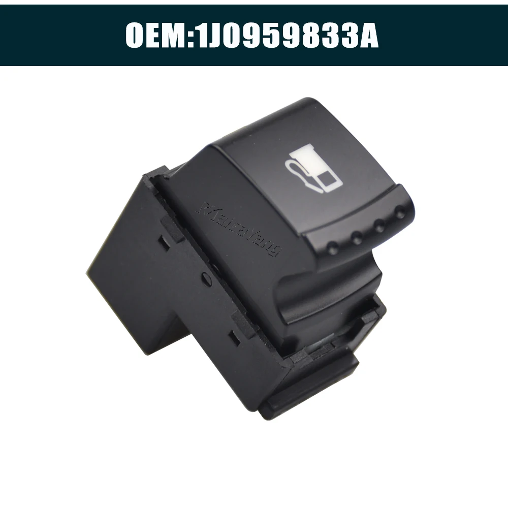 OE Replacement 4 Pins Trunk Fuel Tank Gas Door Release Switch For VW Bora Jetta Golf Mk4 Passat B5 1J0959833A