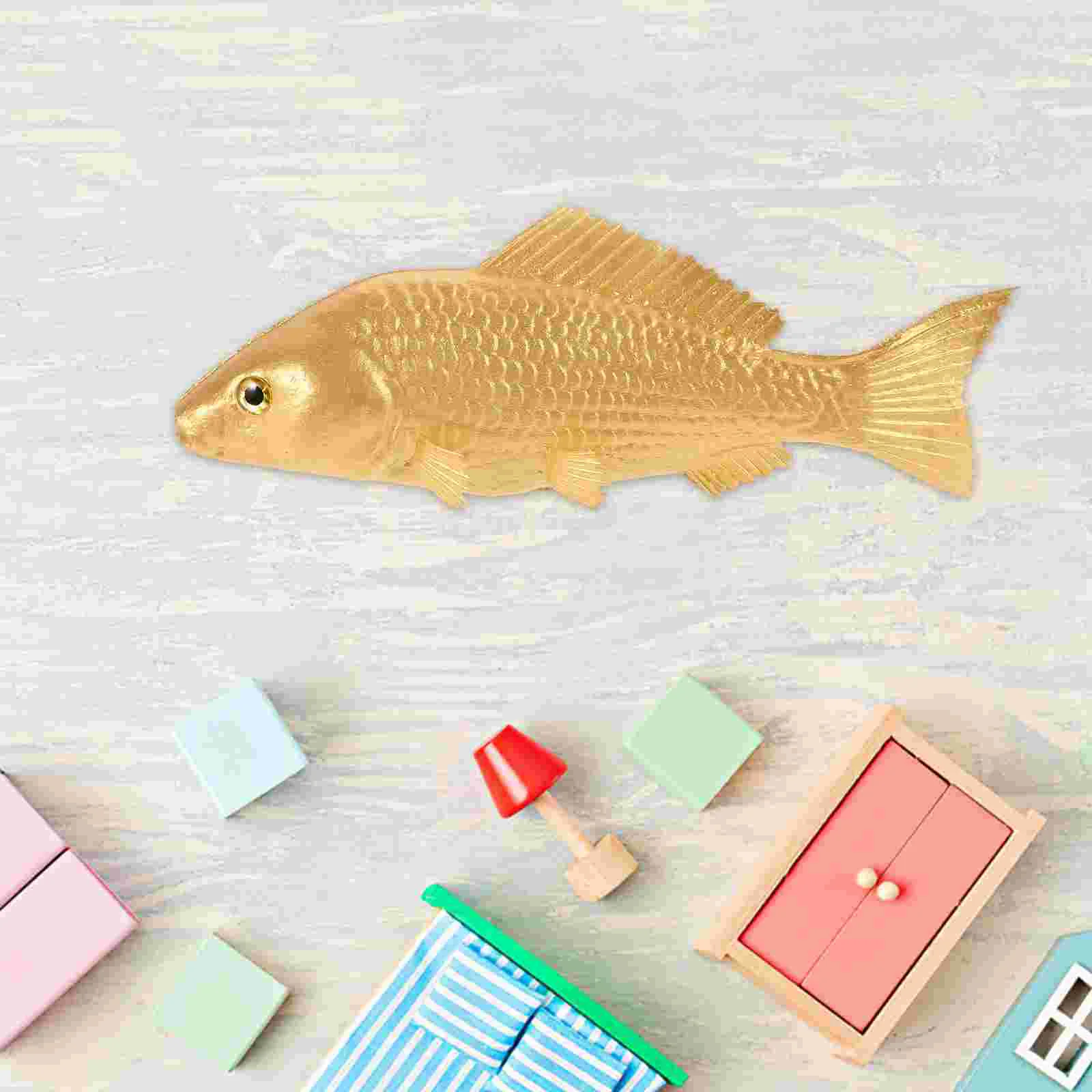 Simulated Fish Toys Animal Models Fake Small Ocean Figures Simulation Animals Statue