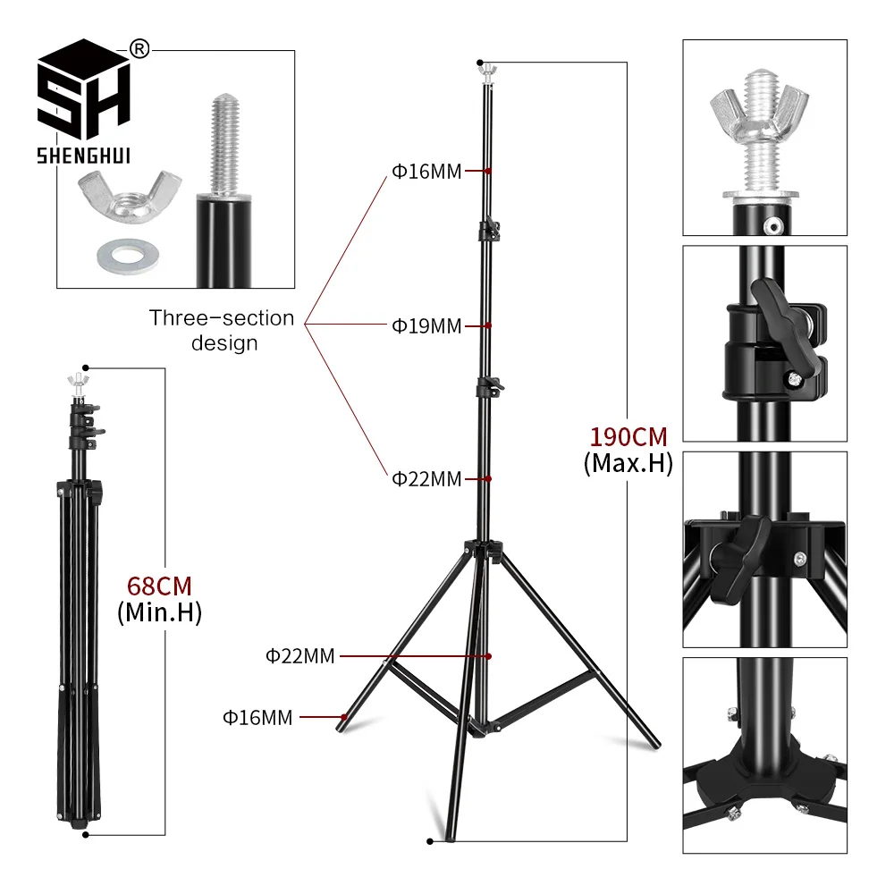 Foto Műterem Alátét fotózás Háttérfüggöny stands backdrops chromakey Éretlen Kivet Aláfest Rendszer Képkeret Áthozat Olvasottság ligh kits