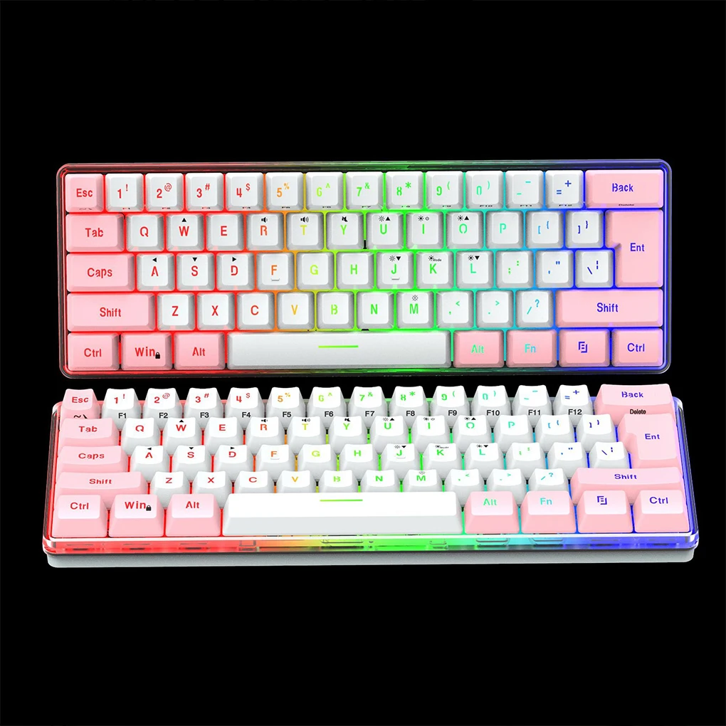 RGB 유선 기계식 키보드 61키 홈 오피스 비즈니스  - English Home Office 리뷰 및 가격