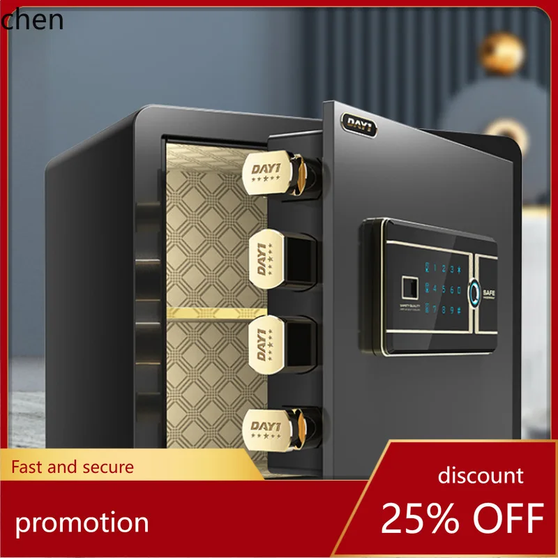 CZ Safe Small Invisible Safe Password Fingerprint Smart All-Steel Wardrobe Office Safe