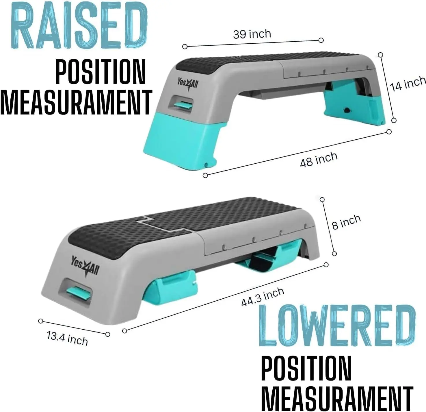 Multifunctioneel Aëroob Dek-Veelzijdig Fitnessstation, Gewichtsbank, Aerobe Stepper, Plyometrics Box Voor Cardiotraining