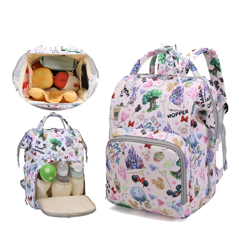 Multi-functional independent milk barn mother and baby bag large-capacity portable baby mom shoulder bag fashion mummy bag