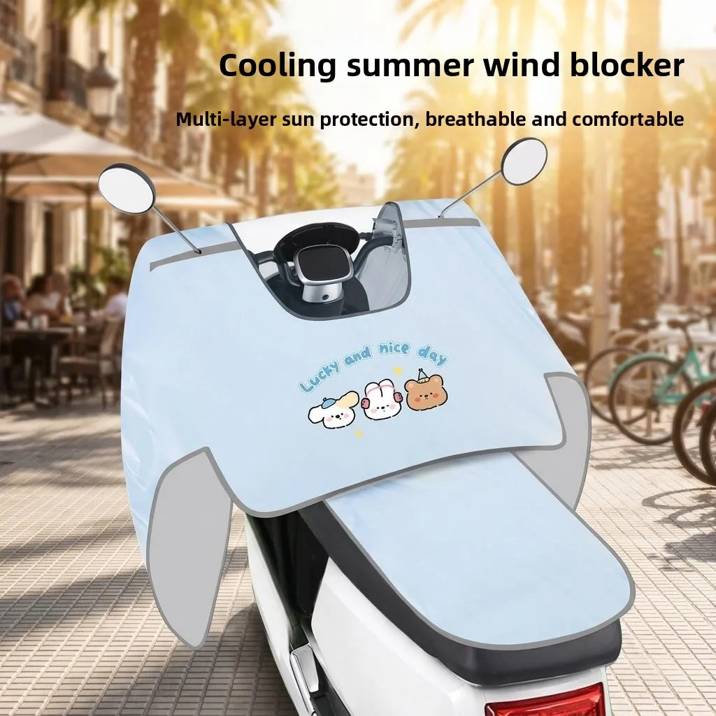

Vehicle Windshield Cover Thin Cloak Style Full Enclosure Integrated Cushion Windproof New 2026 Ladies Special