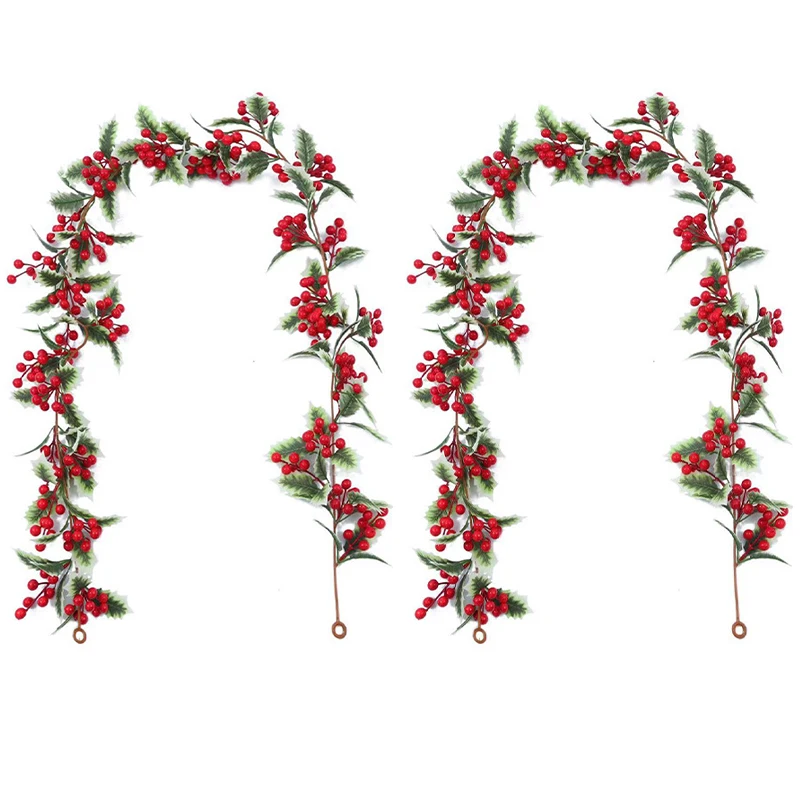 Festive Decoration 175cm Simulation Rattan Holiday Ornament Commercial Spaces For Outdoor Use Festive Decoration