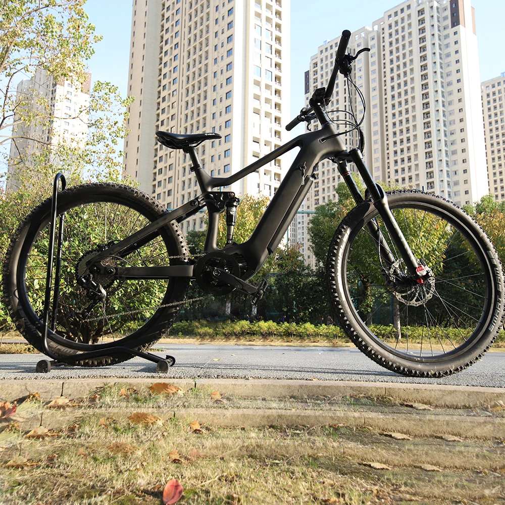Bafang M600 Mtb Eletrica Full Carbon Rock Shox Вилка 48 В Горный 500 Вт Frey Mid 100 Вт Эндуро Рама велосипеда Углеродное волокно 29-дюймовый велосипед