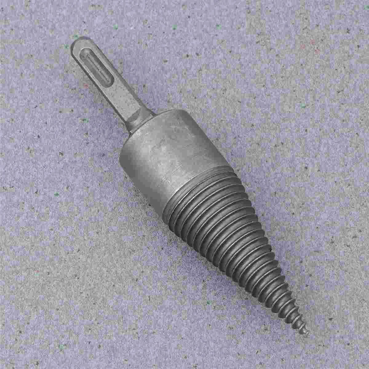 مقبض متين لتقطيع الخشب مثقاب الحطب مثقاب الخشب أداة تقسيم الخشب مثقاب مطرقة كهربائي مع مقبض سداسي