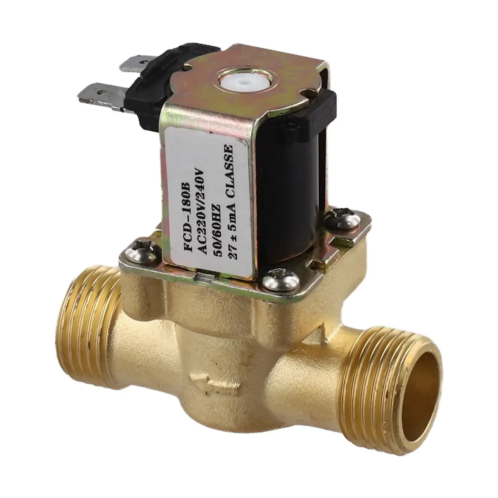 

Магнитный электромагнитный клапан переменного тока 220 В из латуни для контроля воды с функцией мониторинга расхода и простой установкой