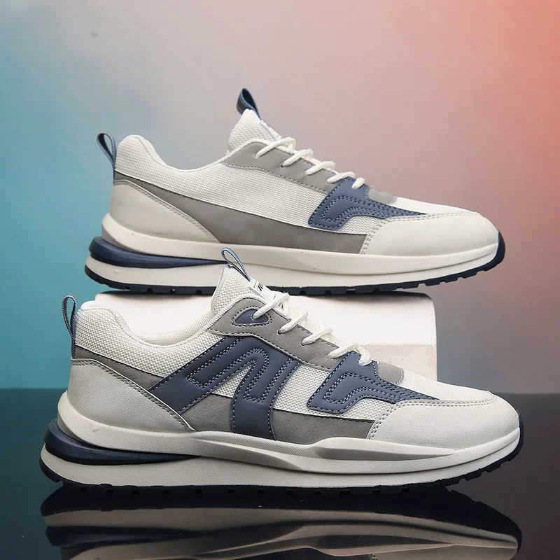 

Новинка, модная спортивная сетчатая обувь для досуга, мягкая подошва, туфли Forrest Gump, удобная мужская обувь