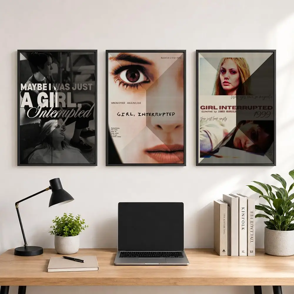 movie Girl, Interrupted Poster HD Poster Minimalist Home Decoration Suitable for Living Room Bedroom Corridor and Gift Giving