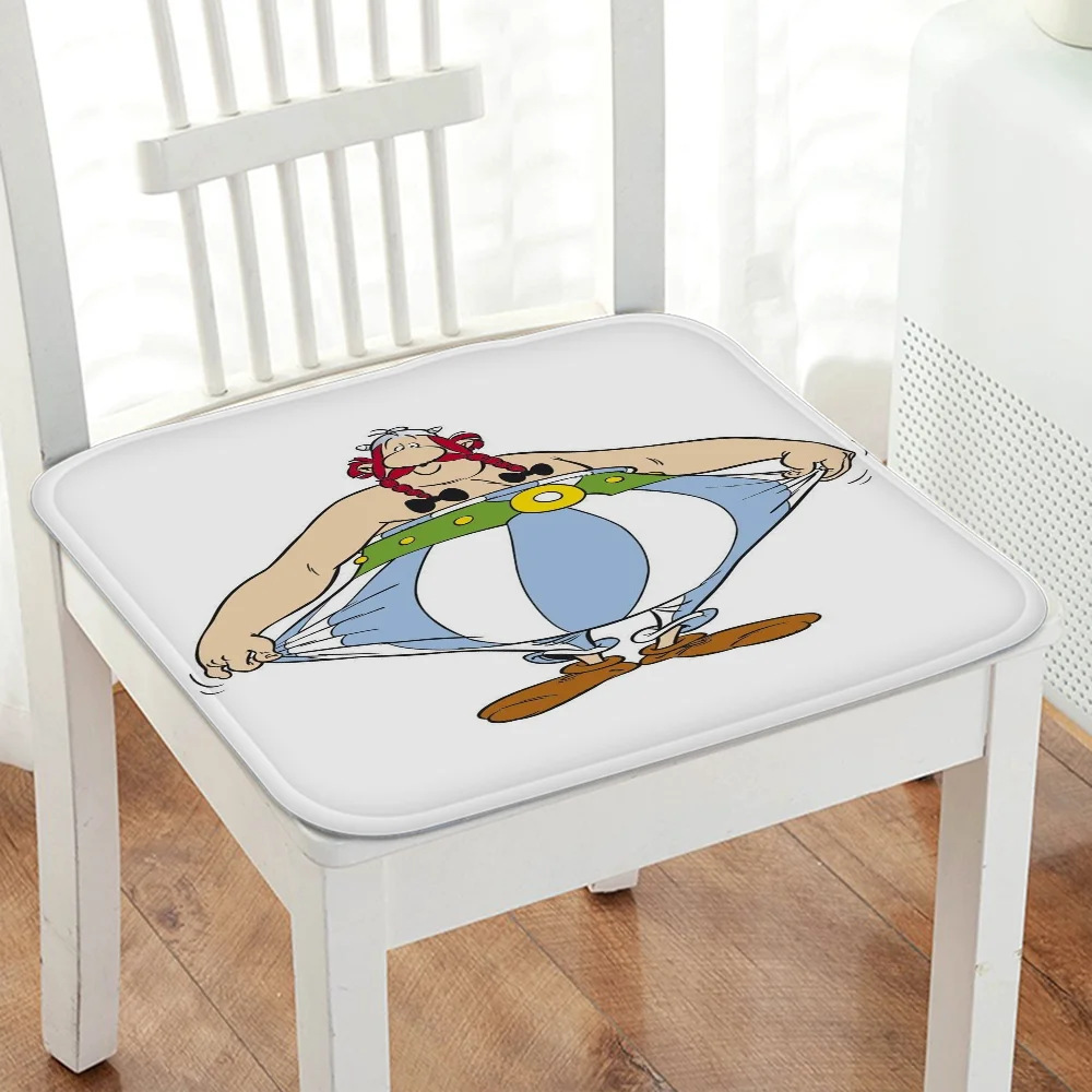 Asterix-Obelix Modern Minimalist Style Plush Cushion Home Back Cushion Soft Comfortable 50x50cm Chair Mat Pad