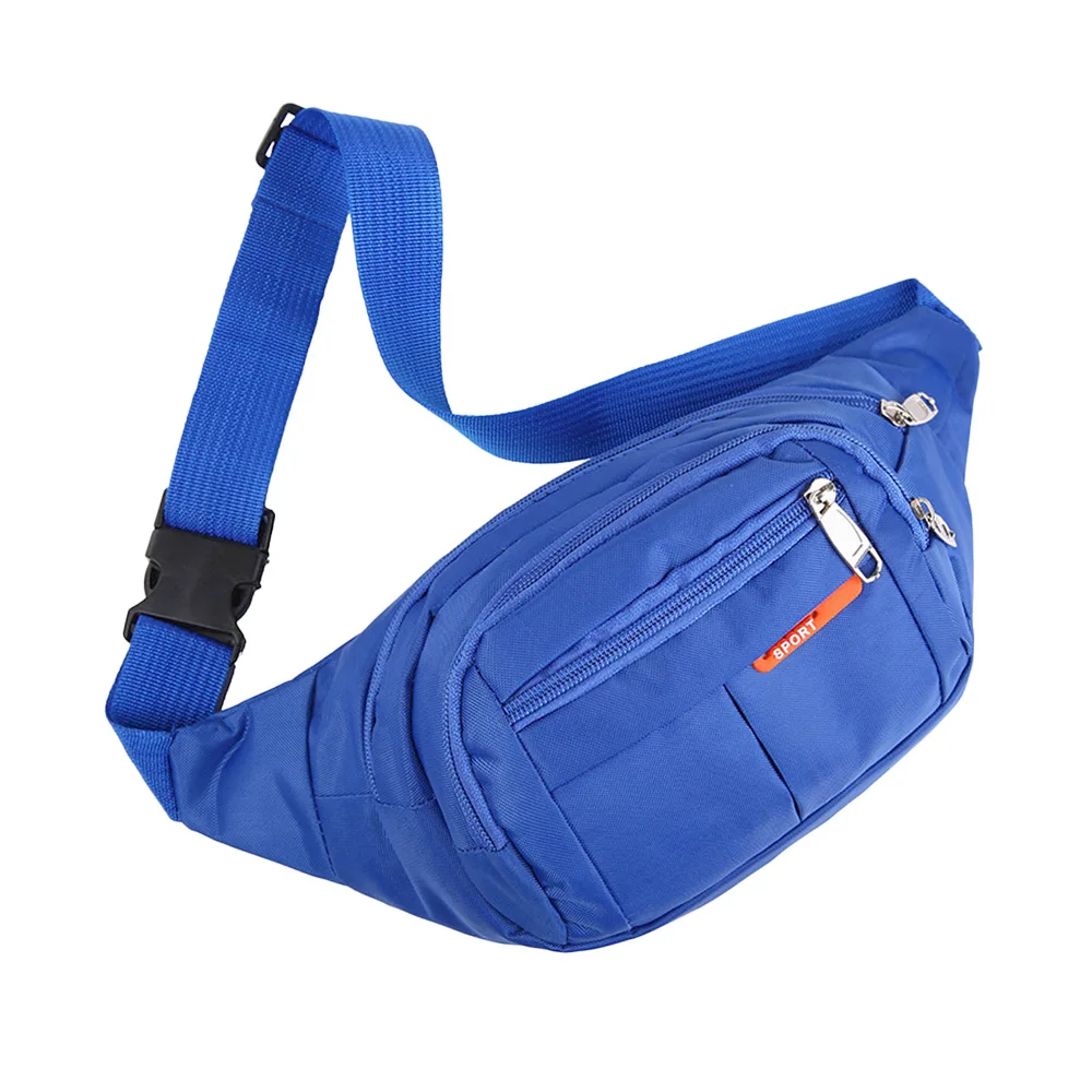 أزياء النايلون الخصر حقيبة للماء محفظة حقيبة يد متعدد الألوان الحركة فاني حقيبة السفر #5