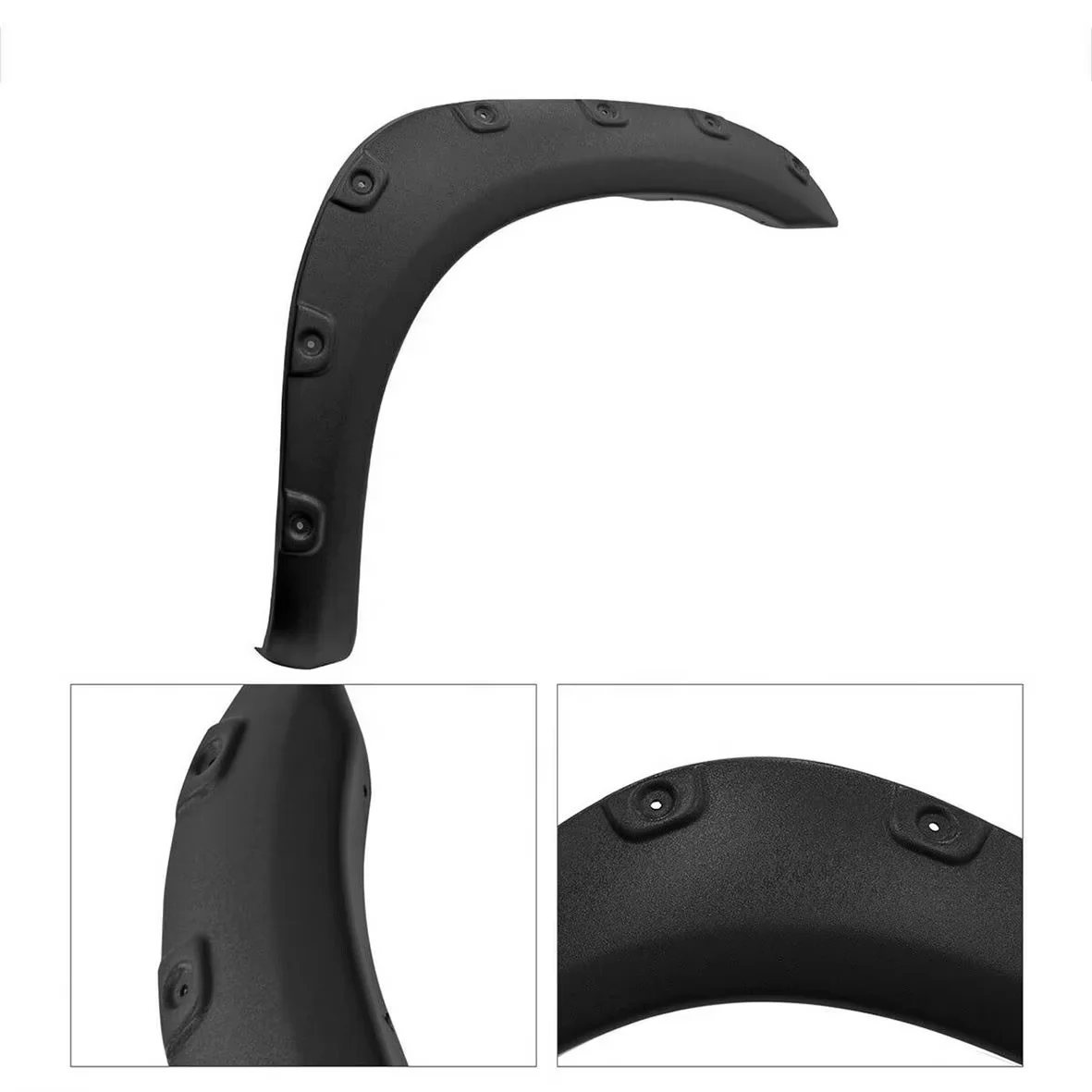 ApexRide Textured Pocket Bolt Rivet Flares Wheel Cover for Toyota Tundra 2007-2013 Flare