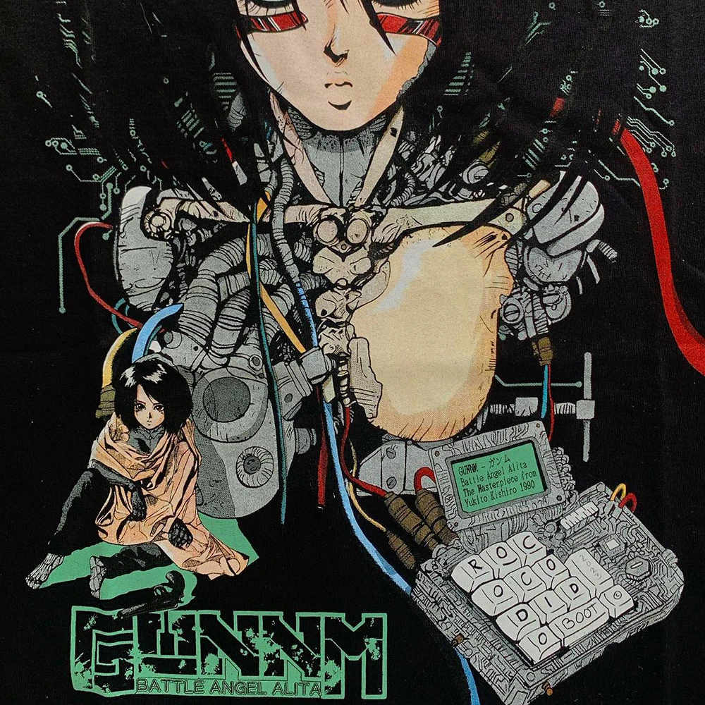 Alita Battle Angel - American Animated Film T-shirt (oversized Short Sleeve)
