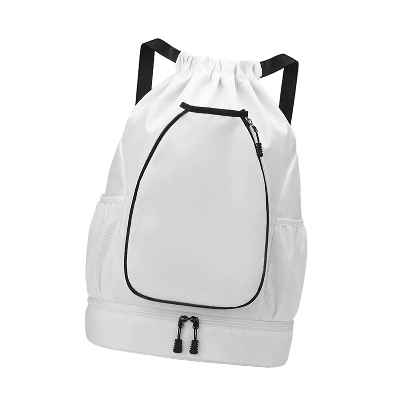 Tennis Backpack Drawstring Closure Multifunctional Portable Sports Backpack