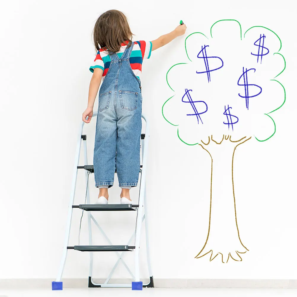 

8Pcs Non-Slip Ladder Foot Mats Rubber Grip Stability Enhancer for Indoor Outdoor Use Safety Accessories Ladder Feet Pads