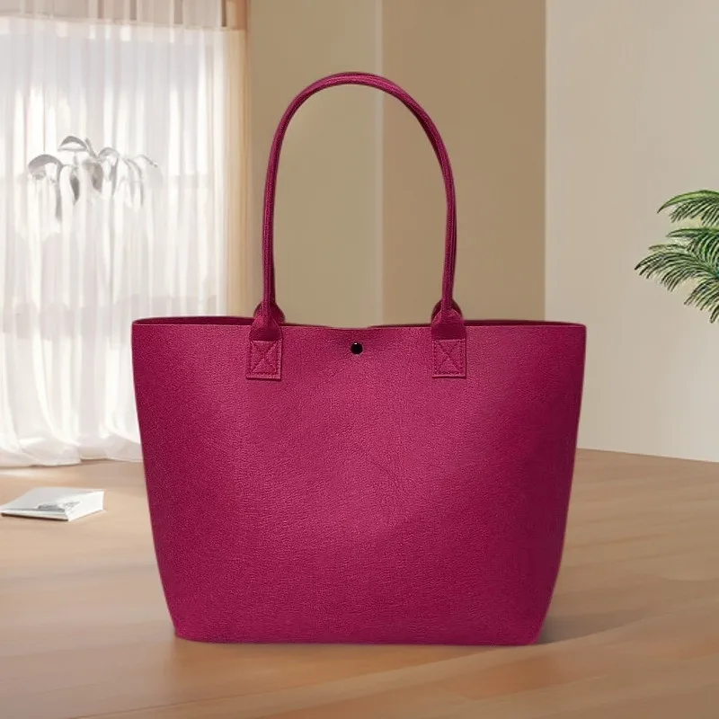 New Export Felt Bag Gift Bag Spot New Large Capacity Shopping Bag Handbag Writing Pen image 6