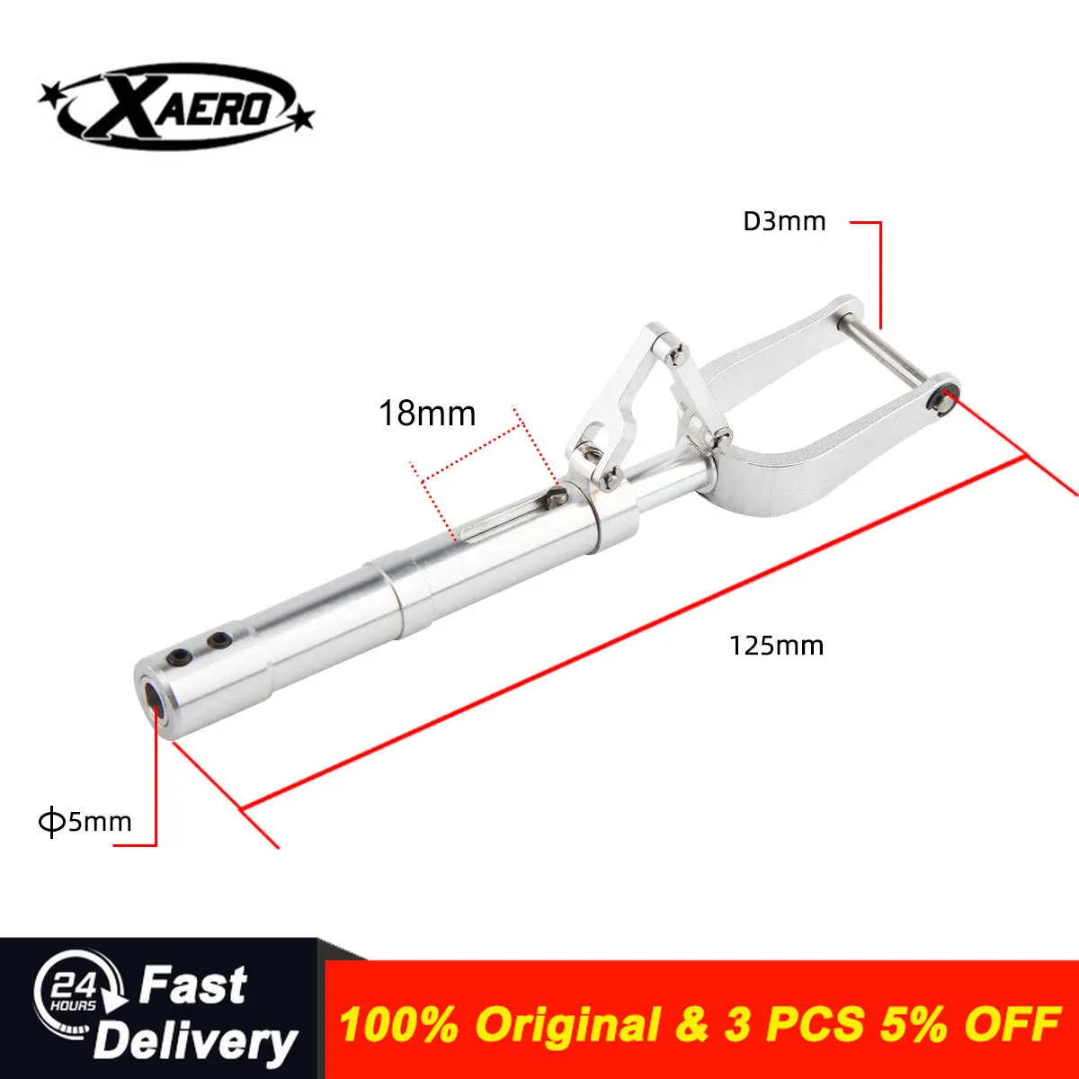 

XAERO 1PCS Anti-Vibration Landing Gears for Class 60-90 RC Mode Airplane