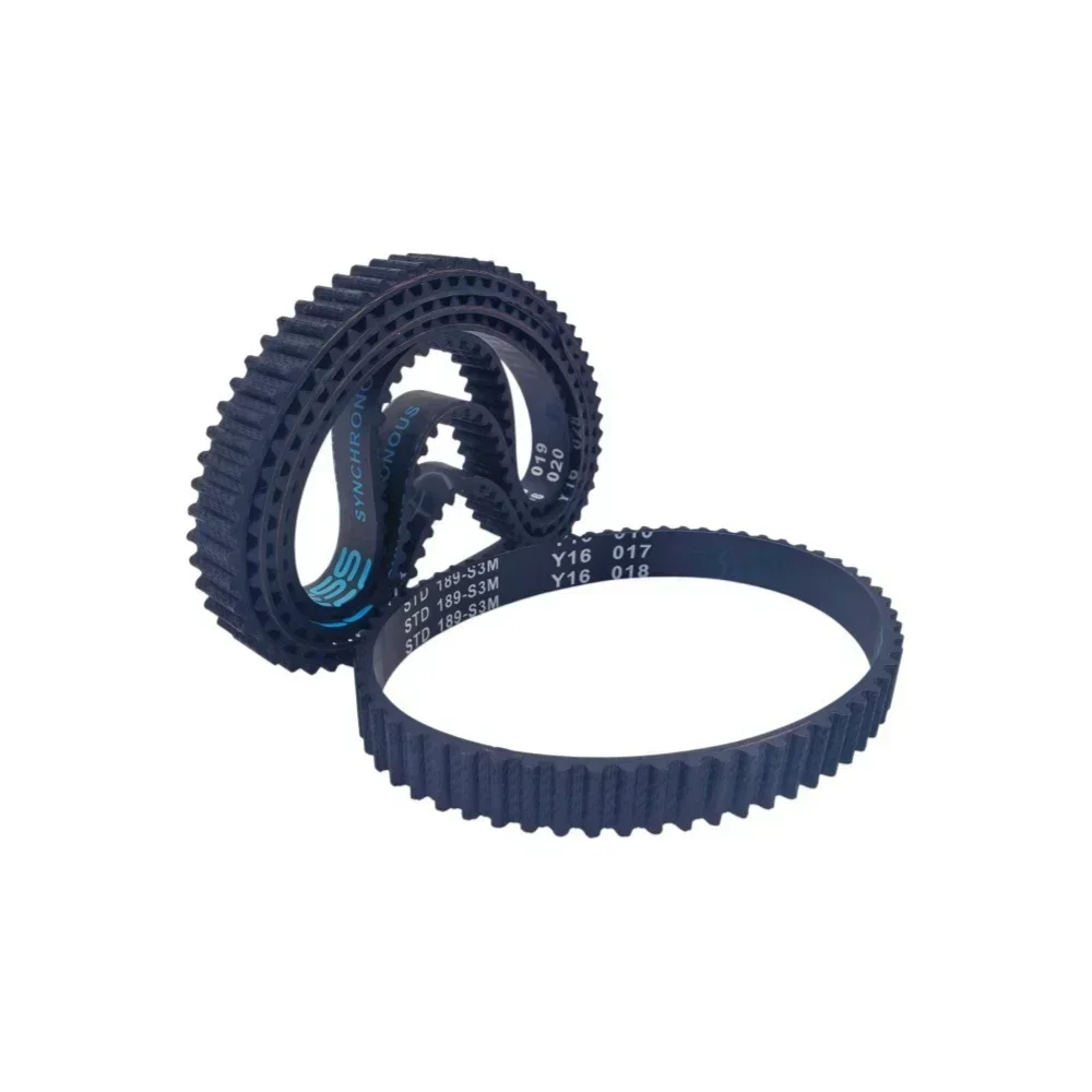 S3M Timing Belt Rubber 3 4 5 6 8 9 10 12 15mm Width 351-390mm 117T-130Teeth Closed Loop Synchronous Drive Belt LZJV 4