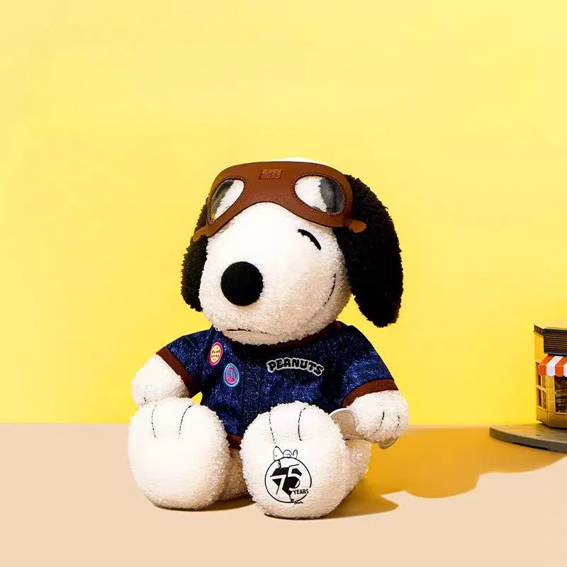 Little Bear Plush Doll Noopy75th Anniv Series Kawaii Anime Action Figure Toy Washable Bedtime Companion Perfect Birthday Gift