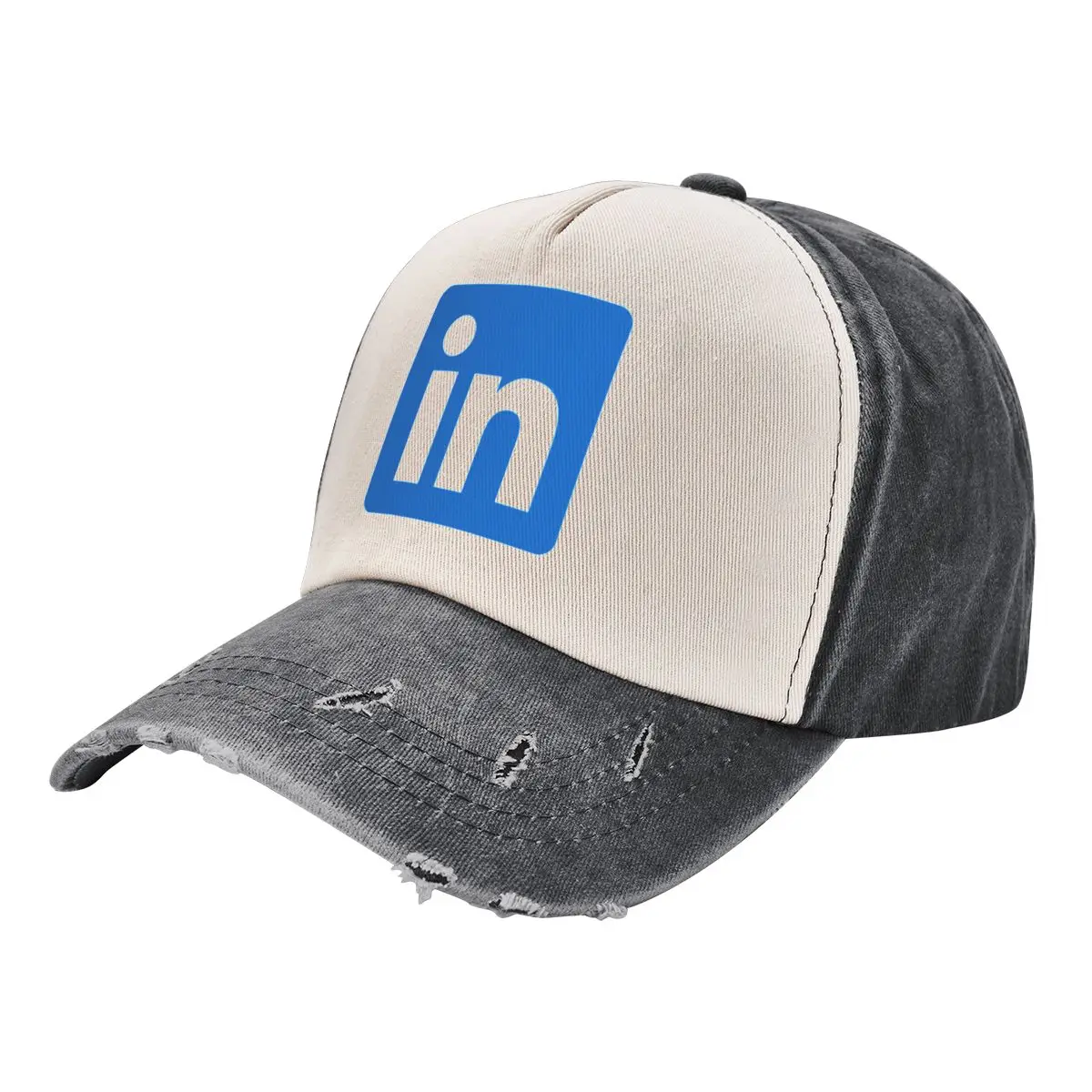 

LinkedIn Corporation Logo Icon Gift for LinkedIn Fan Baseball Cap Hat Man Luxury |-F-| Golf Cap Women's 2024 Men's