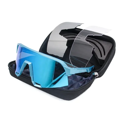 Imagen 2 del producto Gafas de ciclismo de marca S3 para hombre, gafas para bicicleta, gafas para bicicleta de montaña y carretera, gafas para deportes al aire libre, equipo de gafas de sol para montar