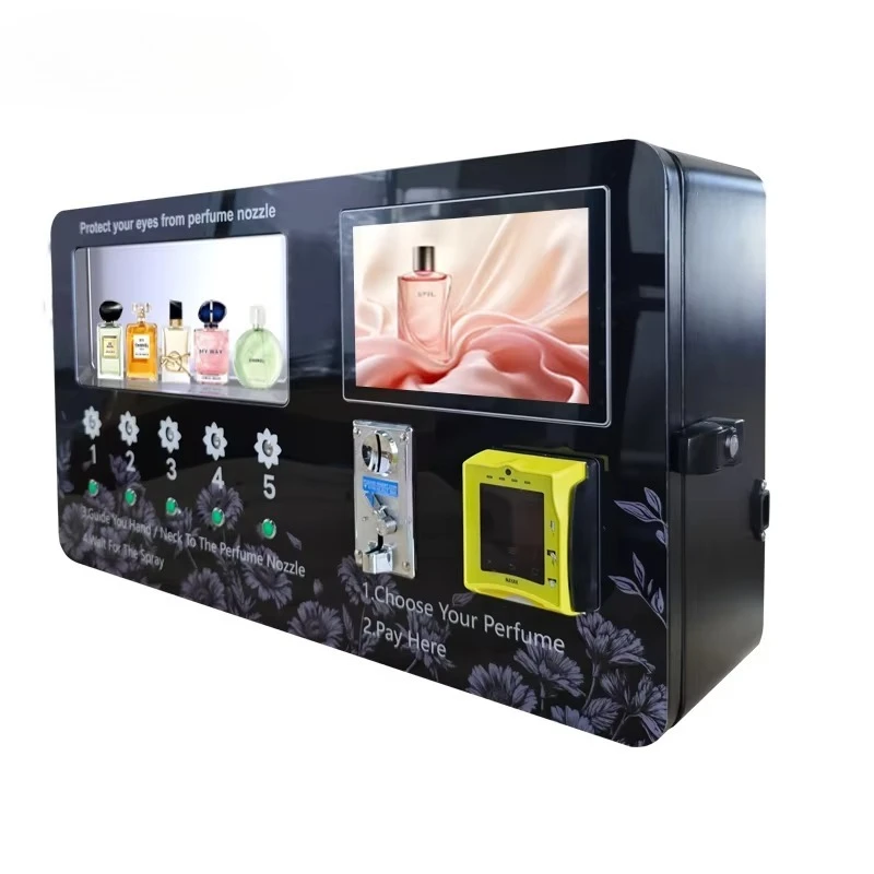تخصيص آلة بيع العطور الأوتوماتيكية المثبتة على الحائط، آلة بيع العطور الصغيرة #4