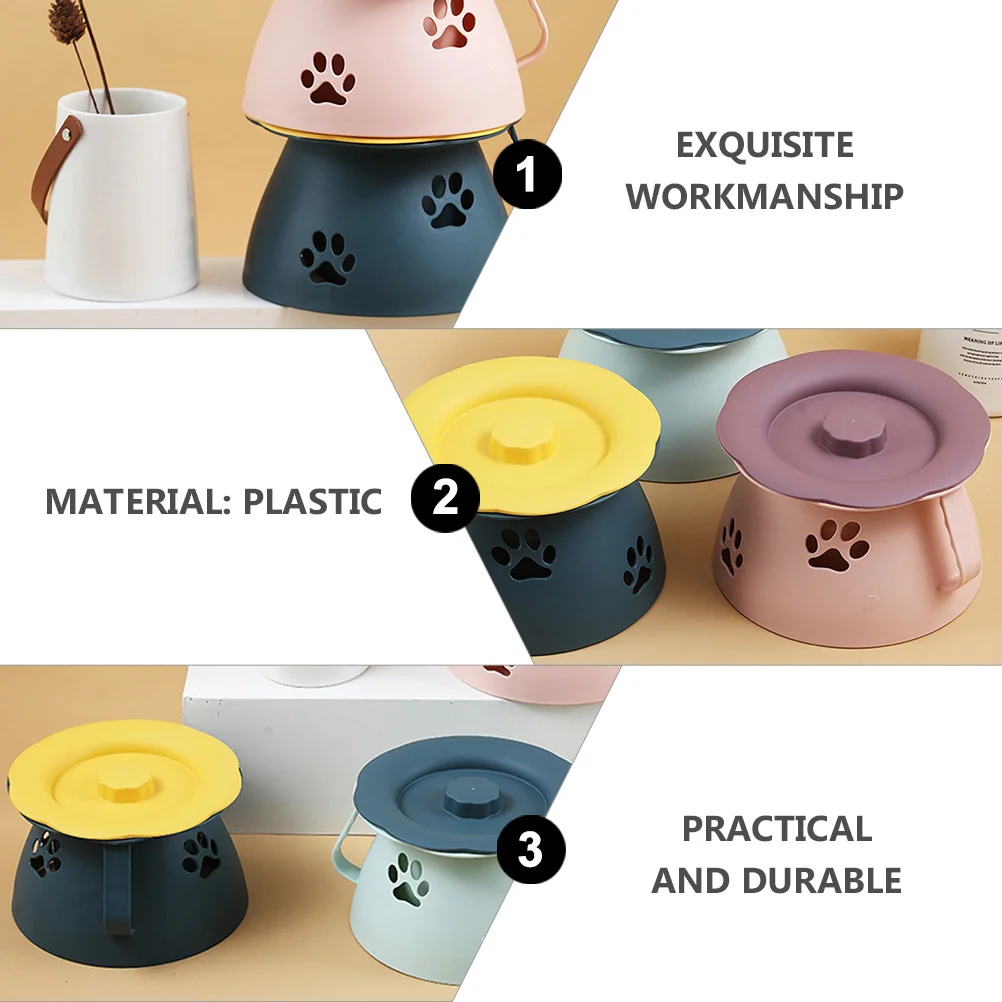 دلو البول المحمول غرفة بلاستيكية متينة وعاء الحاملة مقبض للاستخدام المنزلي غطاء المبصقة تصميم صحي سهل الحمل لكبار السن