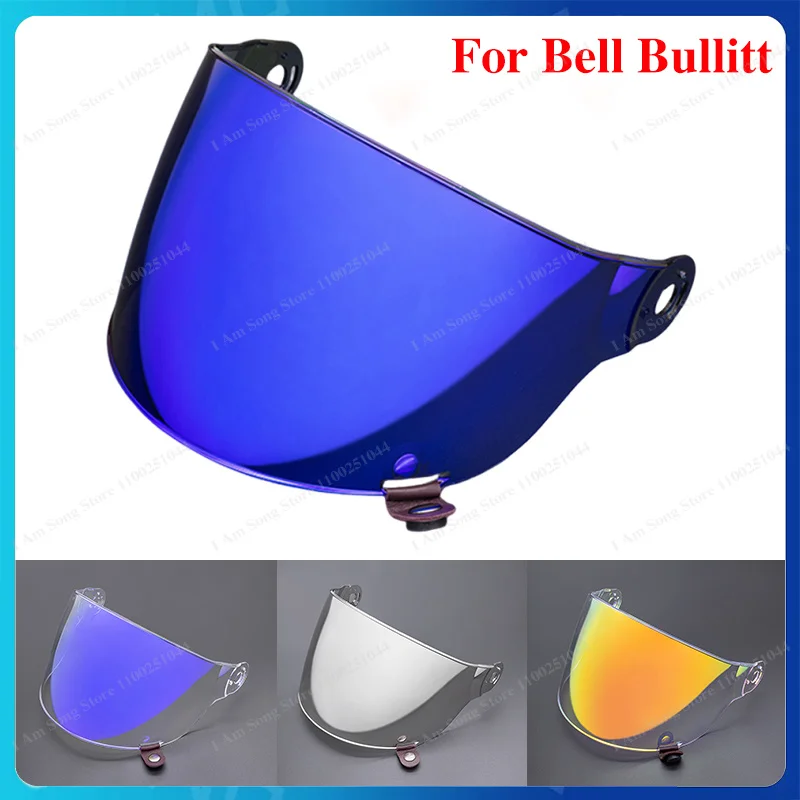 Motorcycle Helmet Lens For Bell Bullitt Anti-UV Dustproof Windproof High Transmittance Helmet Visor Replacement Helmet Visors