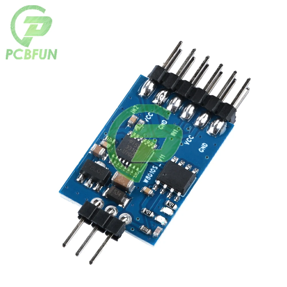 Módulo de comutação de vídeo de 3 canais Dispositivo de comutação de vídeo de 3 vias para câmera FPV Multicopter Drones 5.8G Receptor transmissor FPV