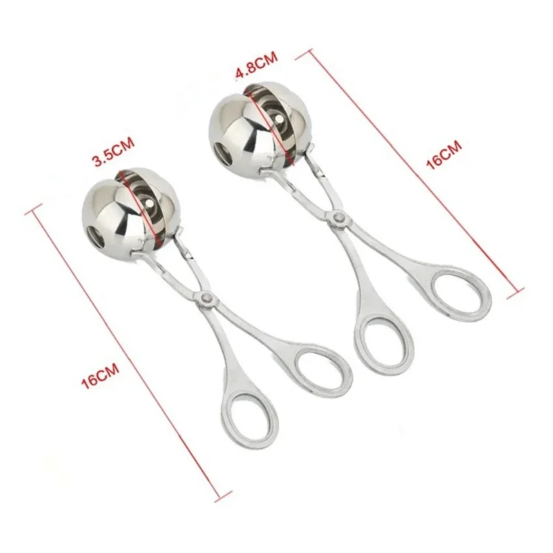 Stainless Steel Form Tools Meatball Maker Clip Fish Ball Rice Ball Making Mold Kitchen Accessories Gadgets