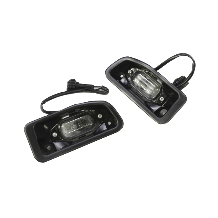 1 Pair For FJ Cruiser Rear License Plate Light Led Lamps