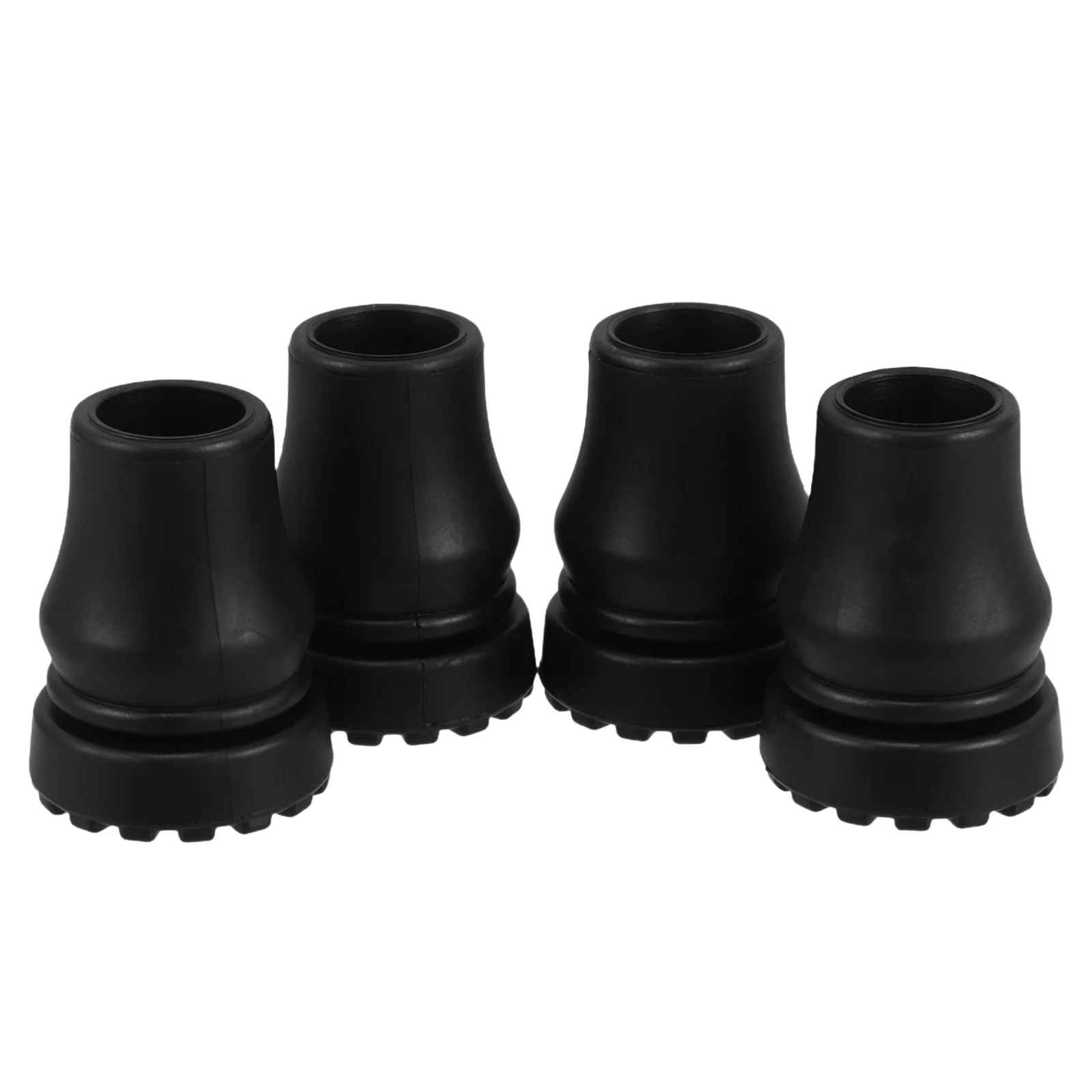 

4Pcs Cane Tip Heavy Duty Rubber Covers Walking Stick Accessories Antislip Foot Pads Inner Diameter 19mm Chair Leg Caps