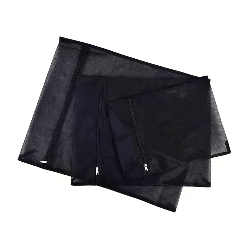 Clothes Washing Machine Laundry Bag With Zipper Nylon Mesh Net Bra Washing Bag