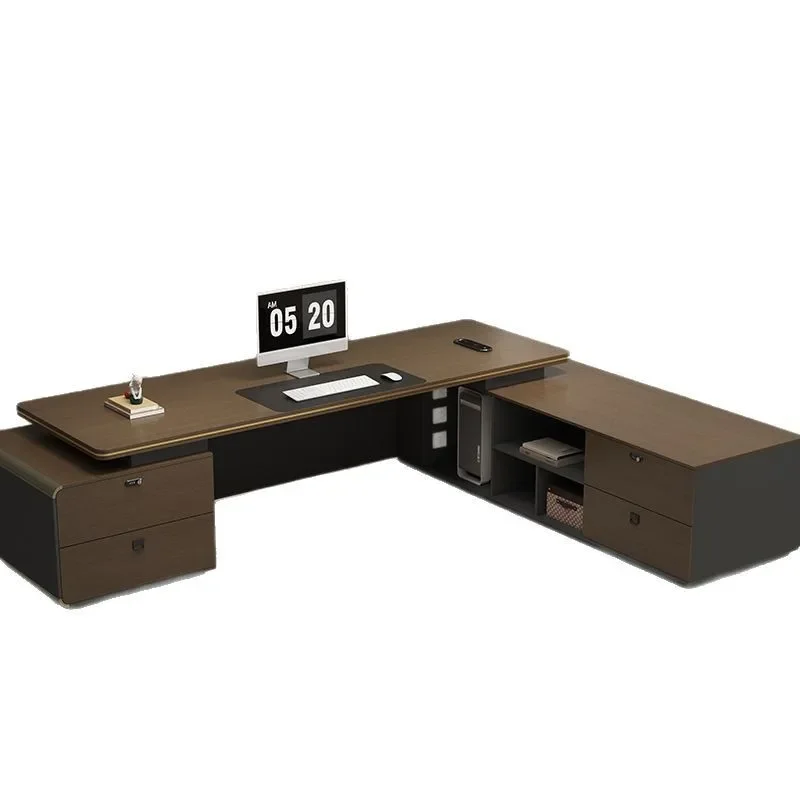 Senior boss desk, office desk, simple and modern leadership office furniture, president, manager