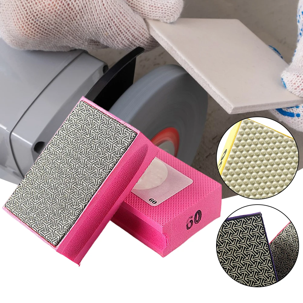 Diamond Hand Pad Study And Durable For Concrete Polishing