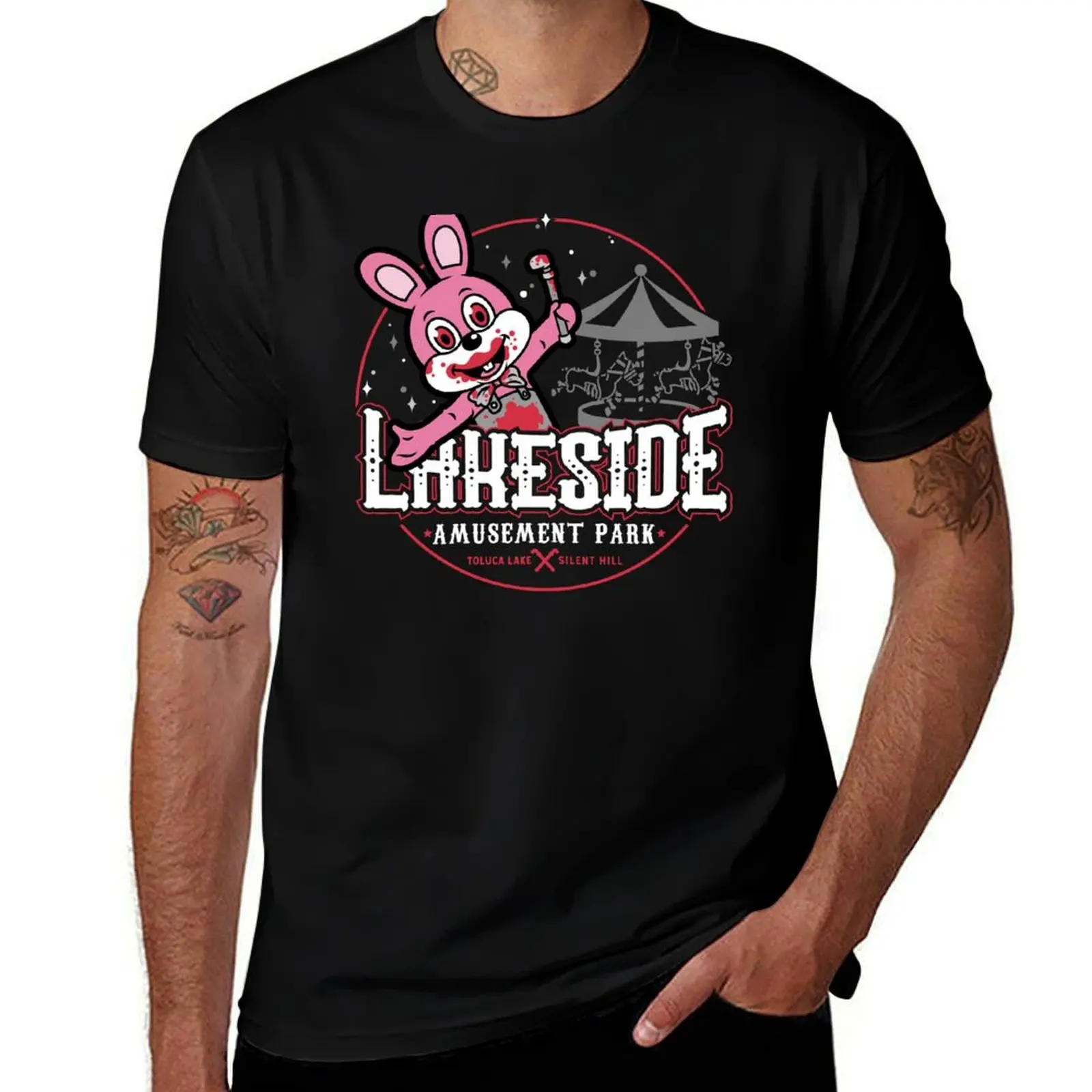 

Lakeside Park T-Shirt cotton t shirt pack anime t shirts for man T-Shirt