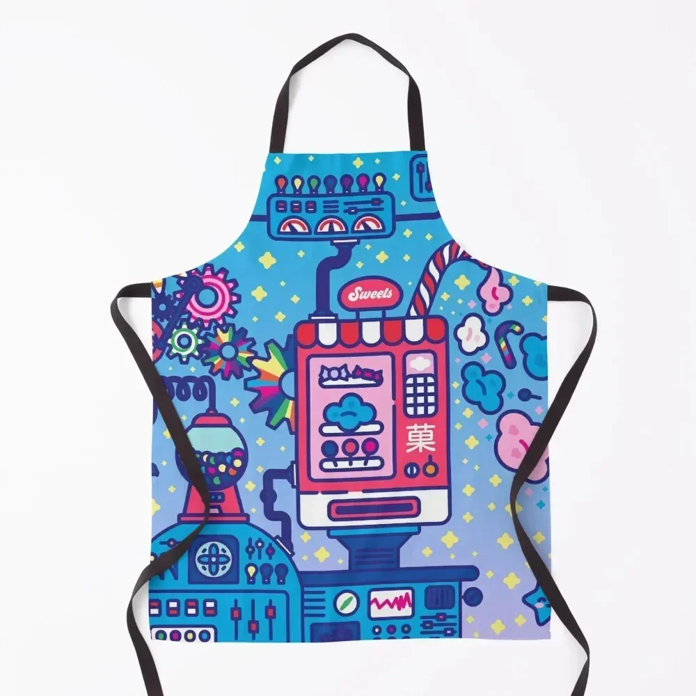 

Yuni's sweets factory and Storefront - Creatober 2020 day 27 Apron Costume Waiter Kitchen And Home Items Apron
