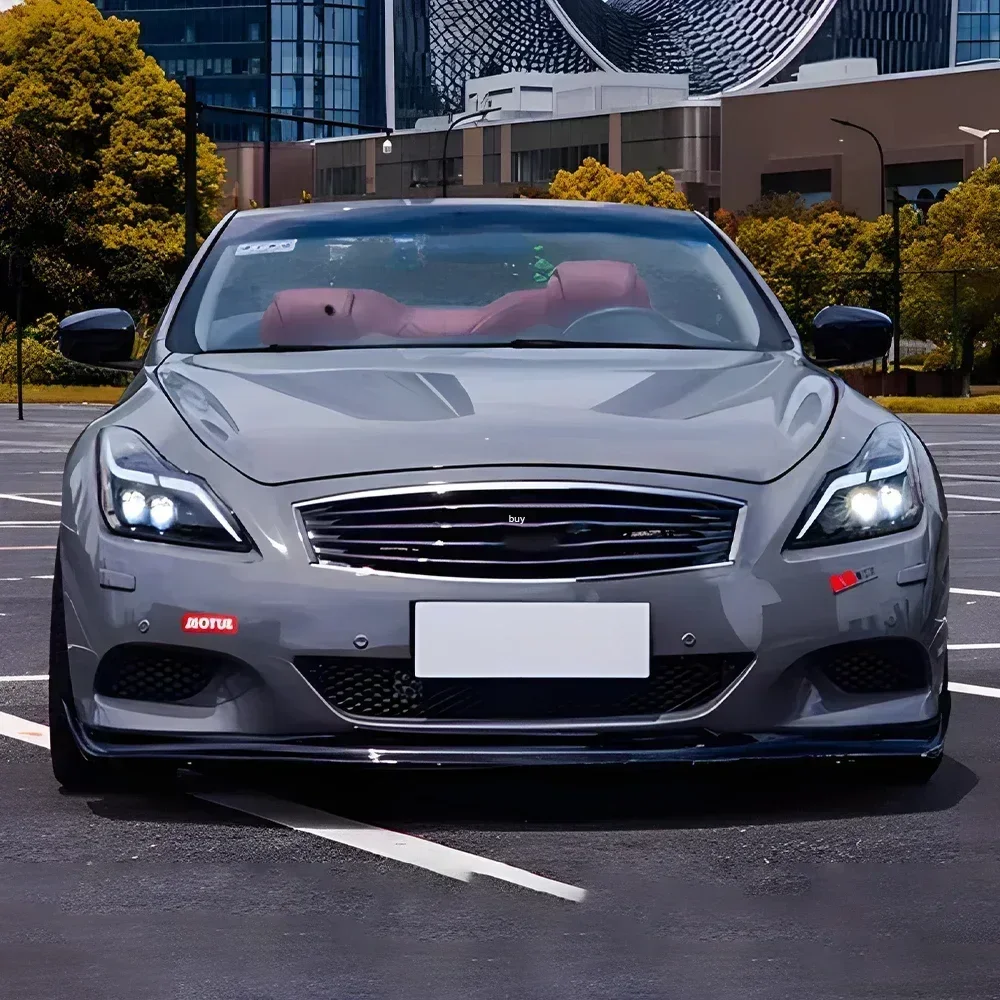 

For Infiniti G37 2009-2015 Car Front Lamps Upgrade Dynamic Flashing 3 Projector Lens Accessories LED Auto Headlights Assembly