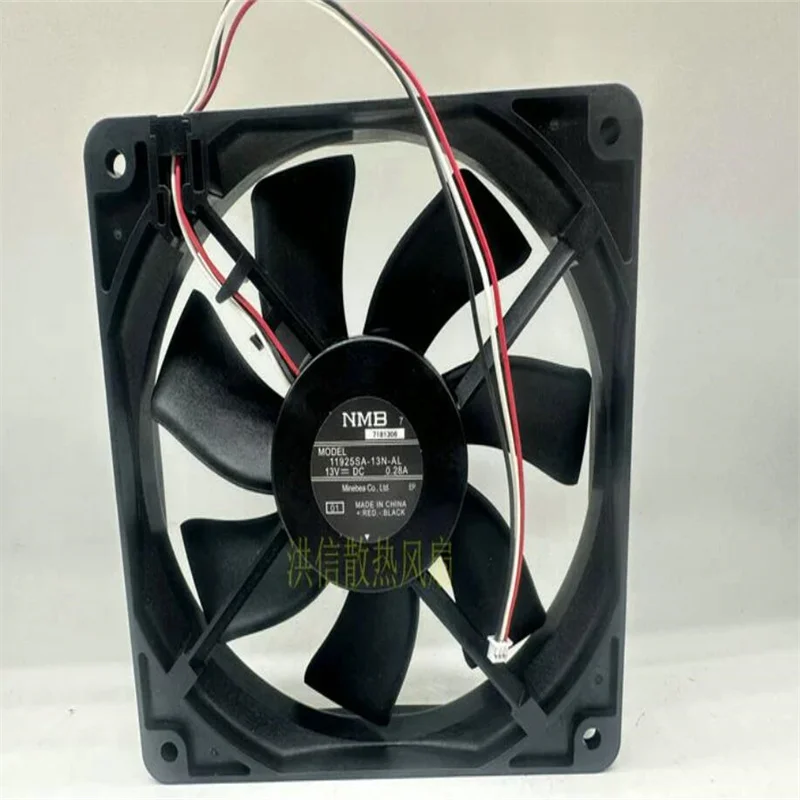 

Original genuine NMB 11925SA-13N-AL 13V 0.28A 12025 three wire projector cooling fan