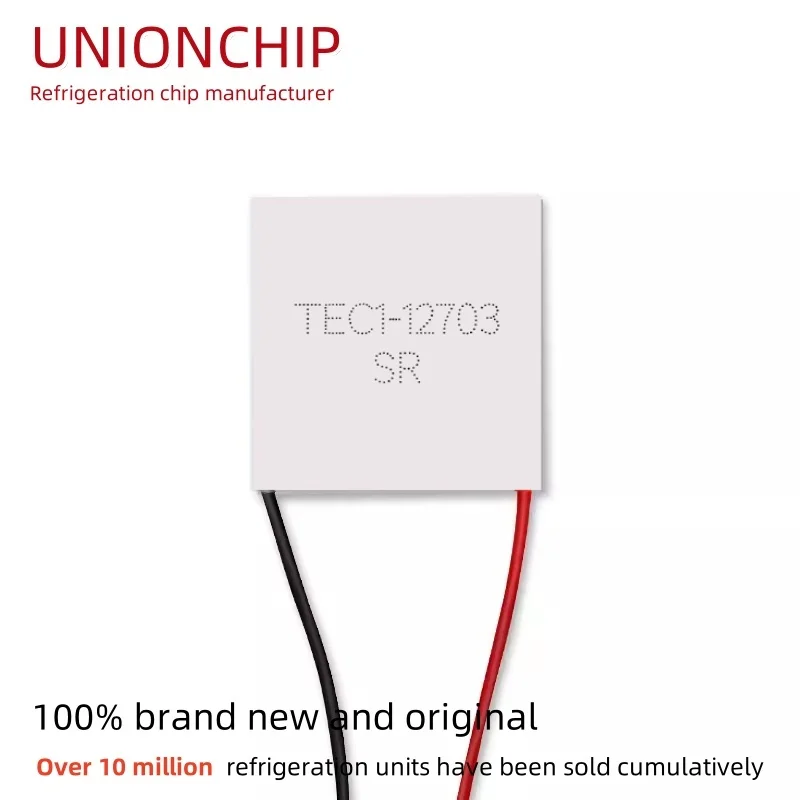 

TEC1-12703 New Semiconductor Refrigeration Chip 30x30MM Low Power Refrigerator Dehumidifier Refrigeration Chip
