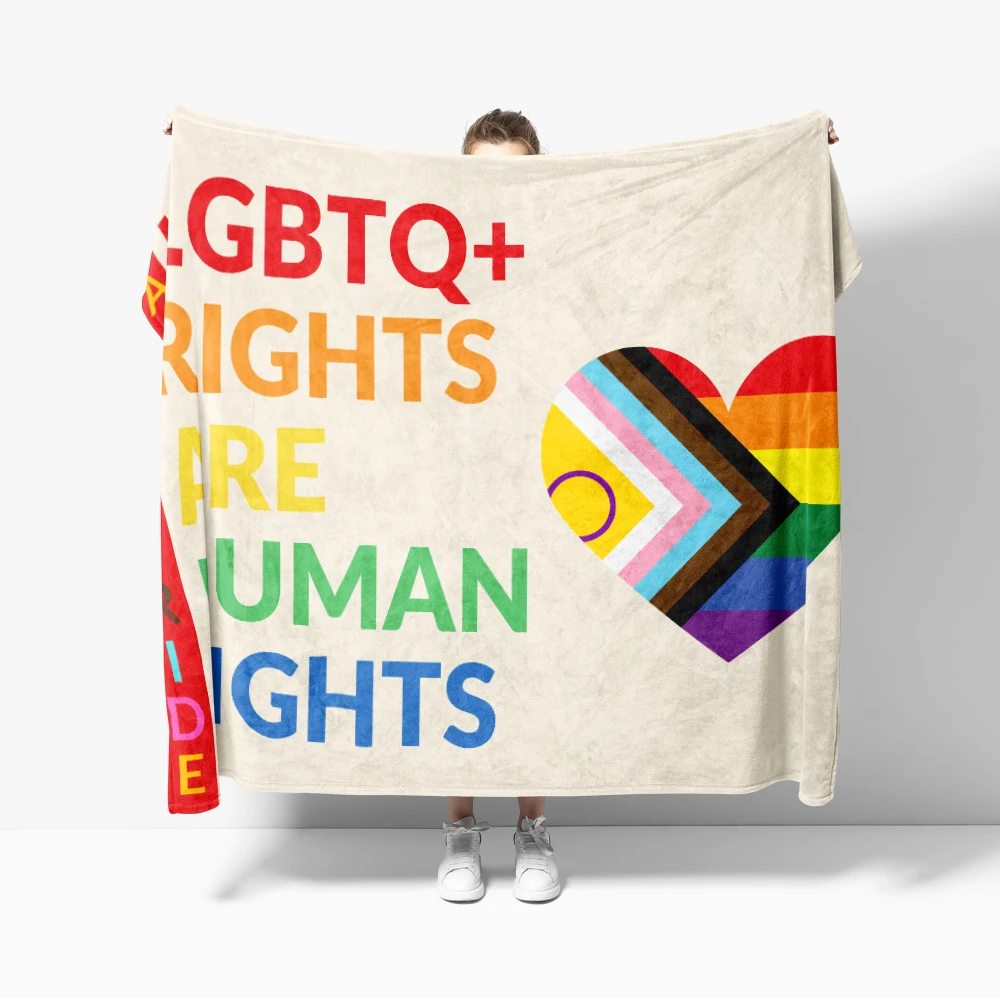 مثلي الجنس فخر LGBT رمي بطانية LGBTQ قوس قزح فخر موكب LGBTQIA + الفانيلا سوبر لينة أريكة رمي البطانيات للأريكة المفرش
