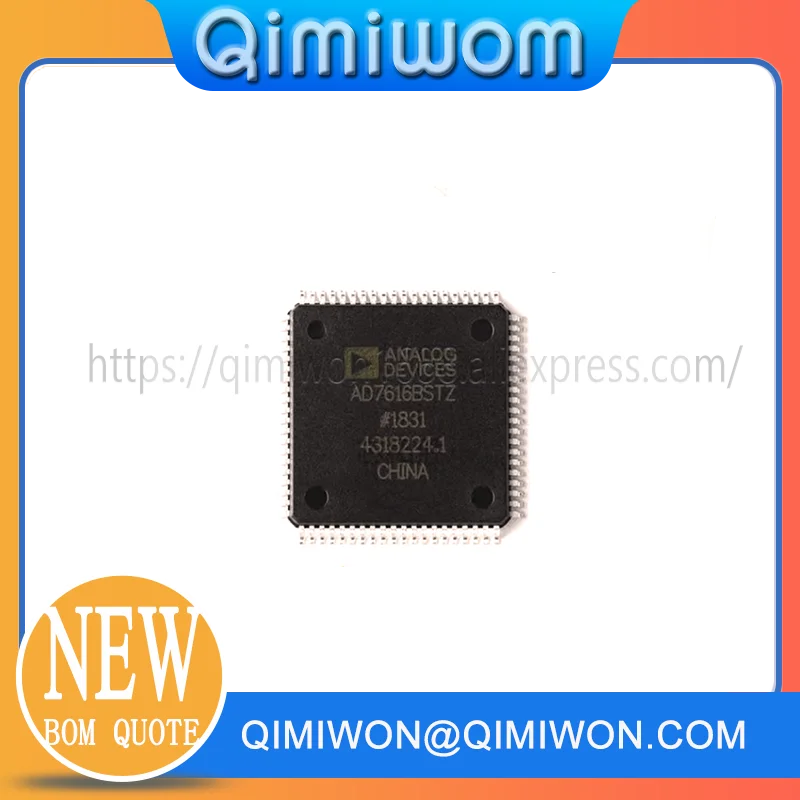 

1-10pcs/lot New Original AD7616BSTZ LQFP-80