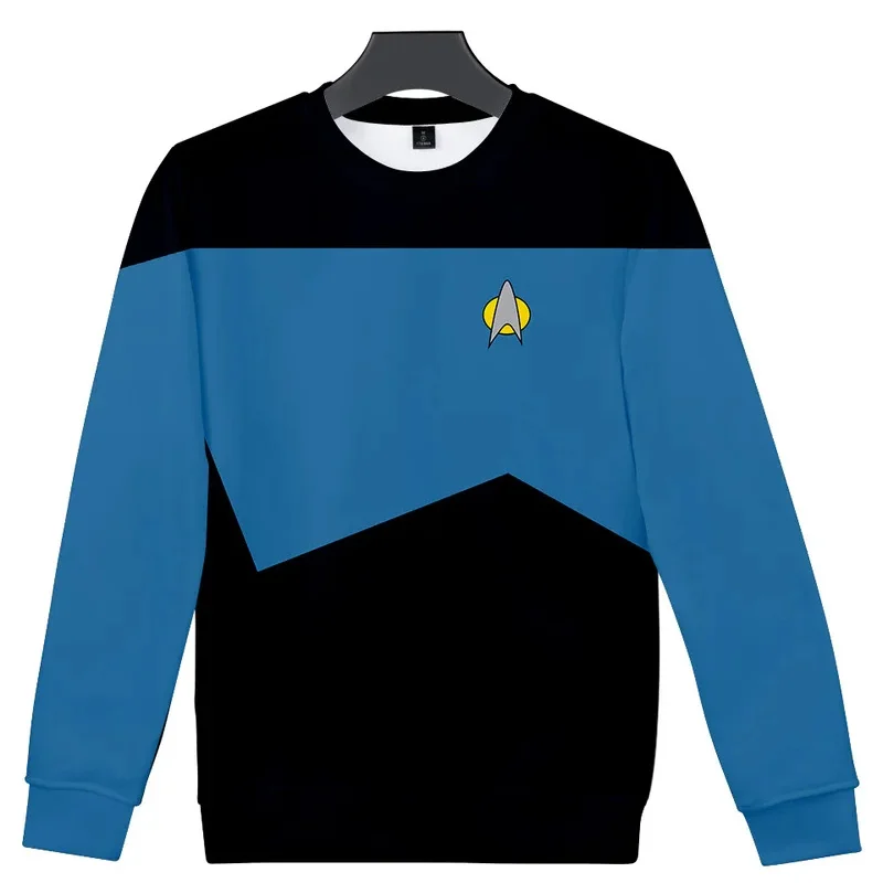 

Горячая кинозвезда Trek Star Falle, свободная толстовка унисекс для взрослых, уличная одежда с длинными рукавами, толстовка для косплея, повседневное пальто, пуловер с капюшоном