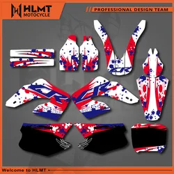 HLMT Motorcycle Team Graphics Stickers Decals For Honda CR125 CR125R CR250 CR250R 2000 2001 CR 125 250 125R 250R